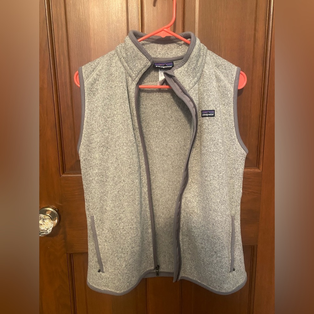 Gray Patagonia Vest in Size Medium